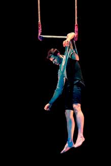 trapeze act